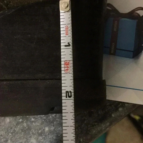 Aquatalia army green suede leather wedge boots - Picture 10 of 10